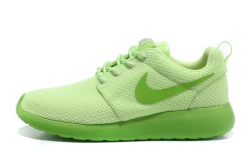 Nike Roshe Womenss Running Shoes All Green Special Factory